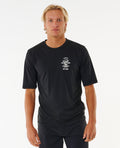 ICONS SURFLITE UPF S/S - black
