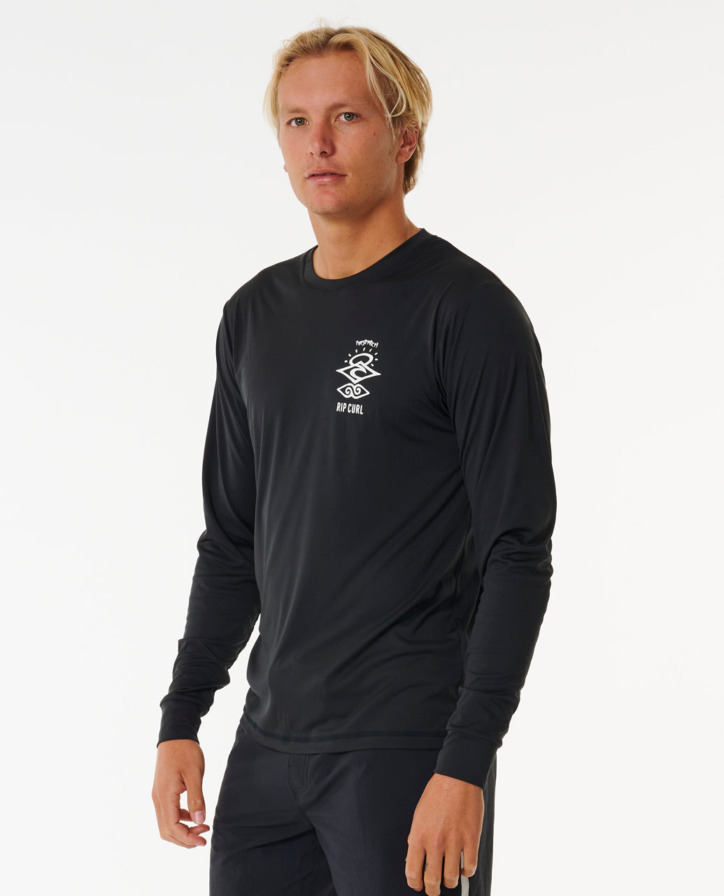 ICONS SURFLITE UPF L/S - black