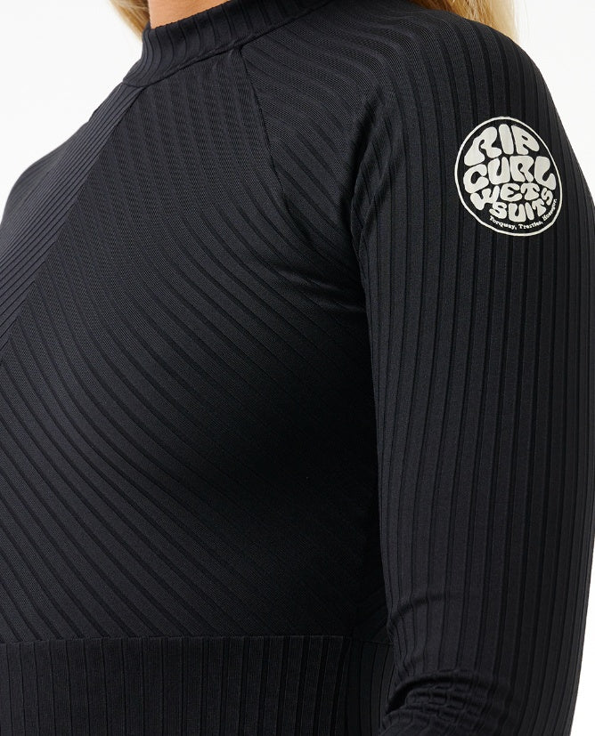 PREMIUM SURF LS SURF SUIT - black