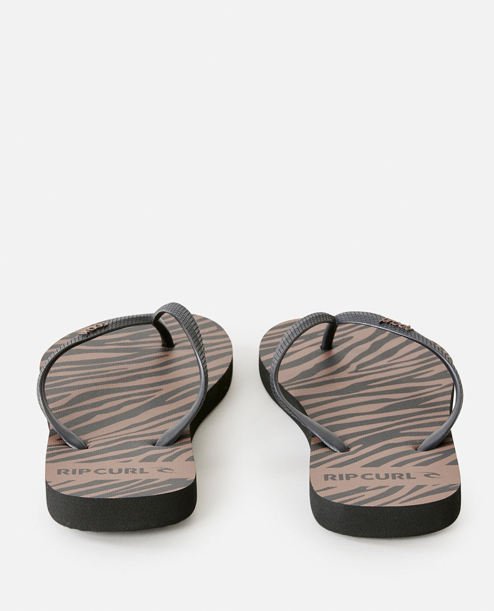 SUN TRIBE BLOOM OPEN TOE - brown