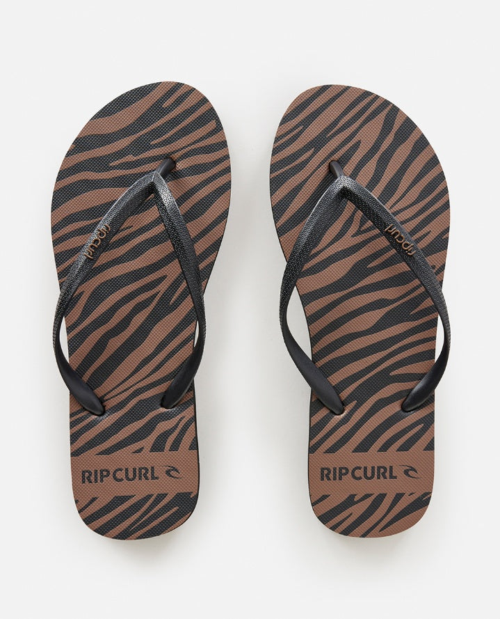 SUN TRIBE BLOOM OPEN TOE - brown