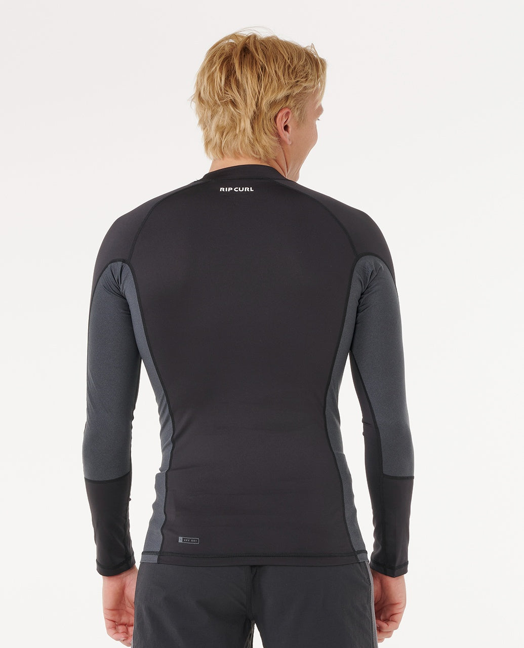 WAVES UPF PERF LS - black