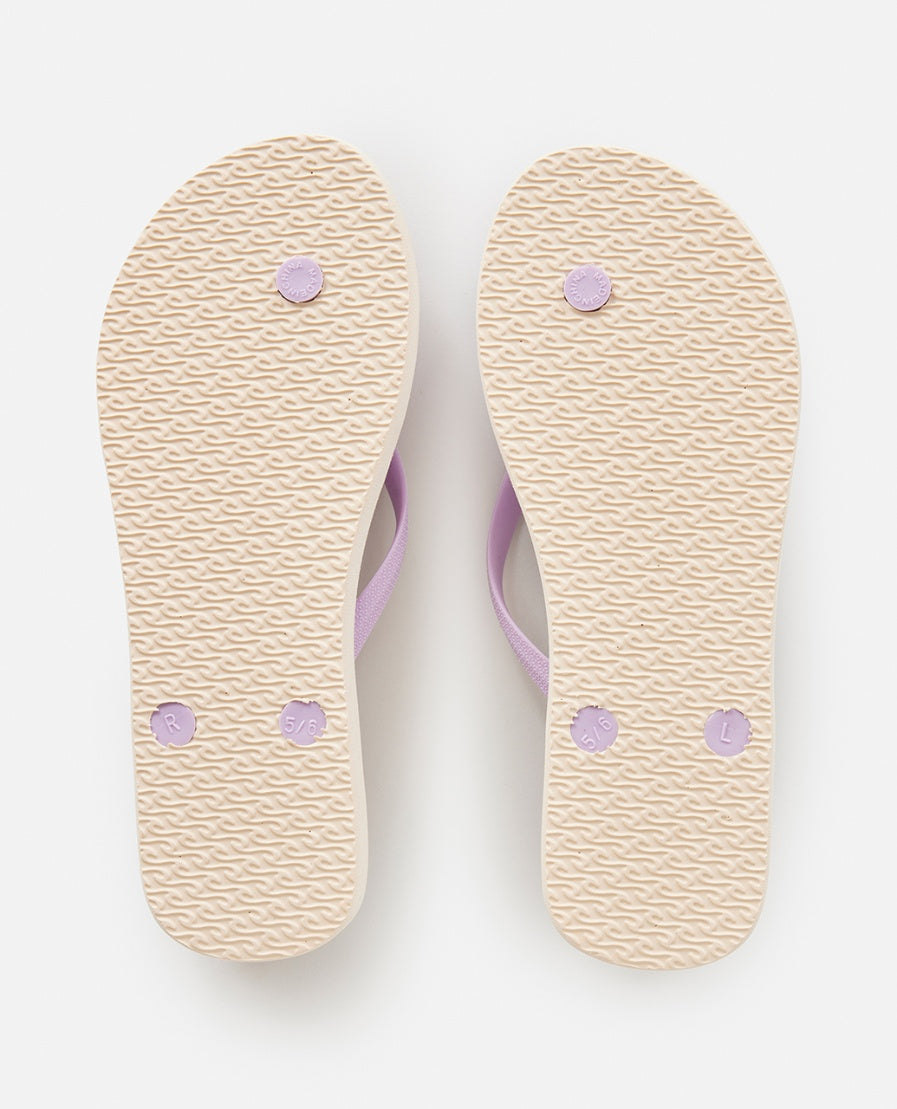 CLASSIC SURF BLOOM OPEN TOE - lilac