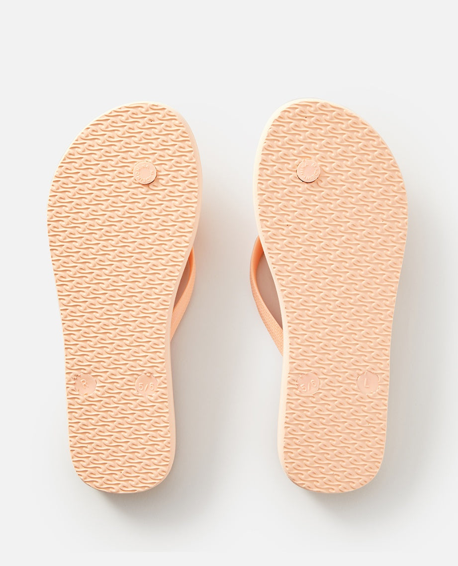 CLASSIC SURF BLOOM OPEN TOE - peach