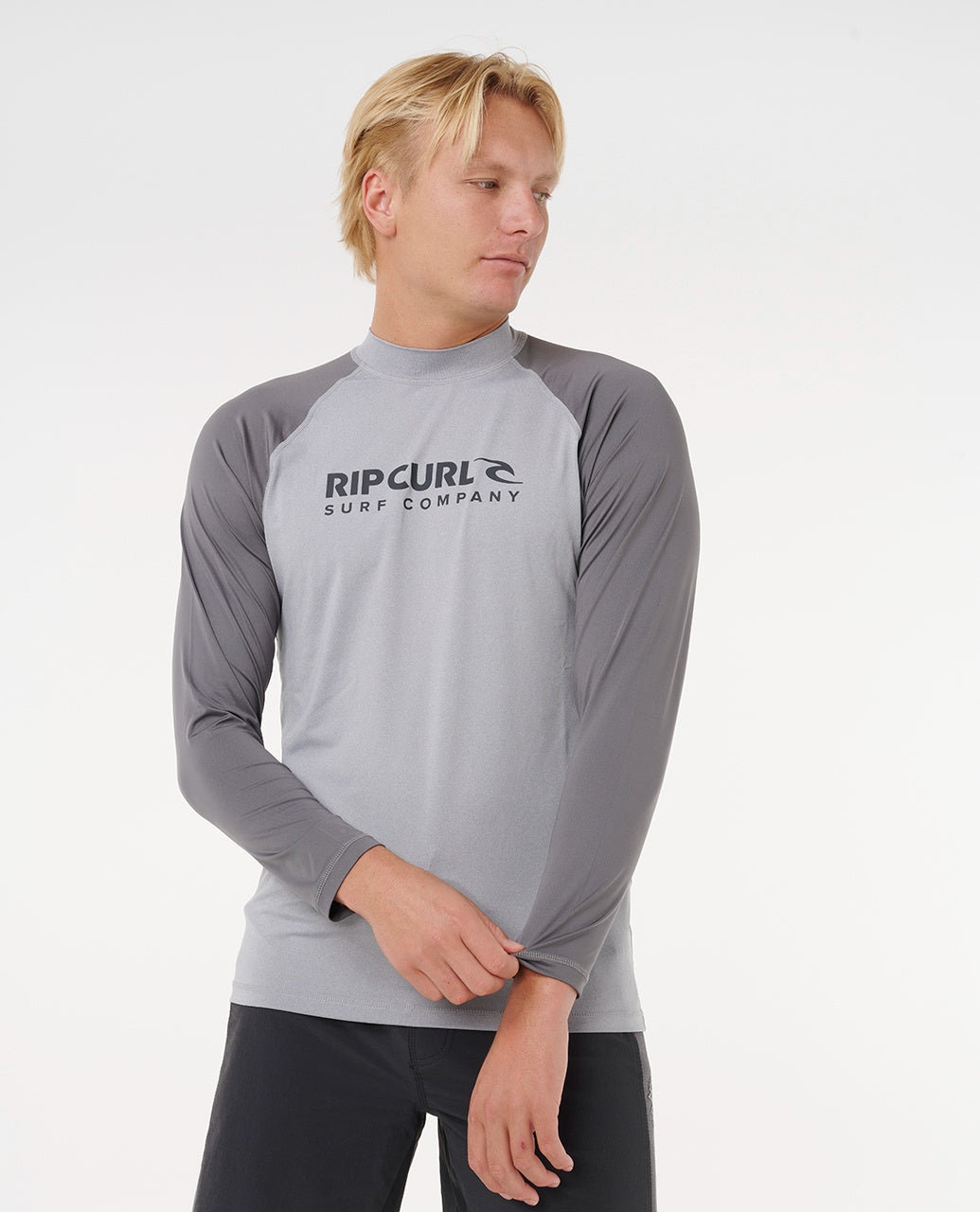 SHOCK UPF L S - grey marle