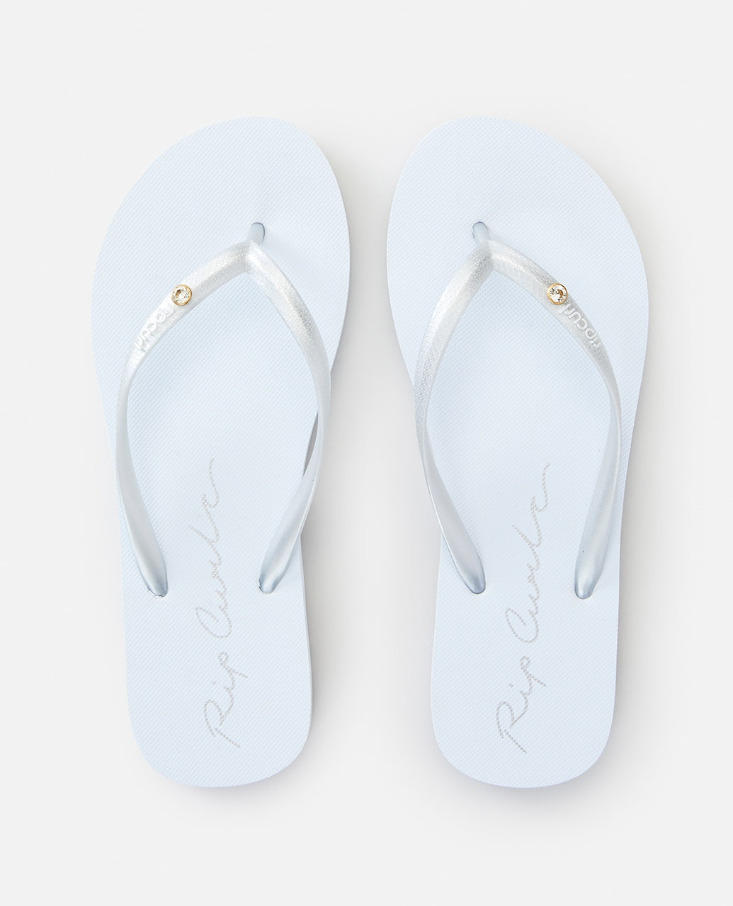 SCRIPT WAVE BLOOM OPEN TOE - silver