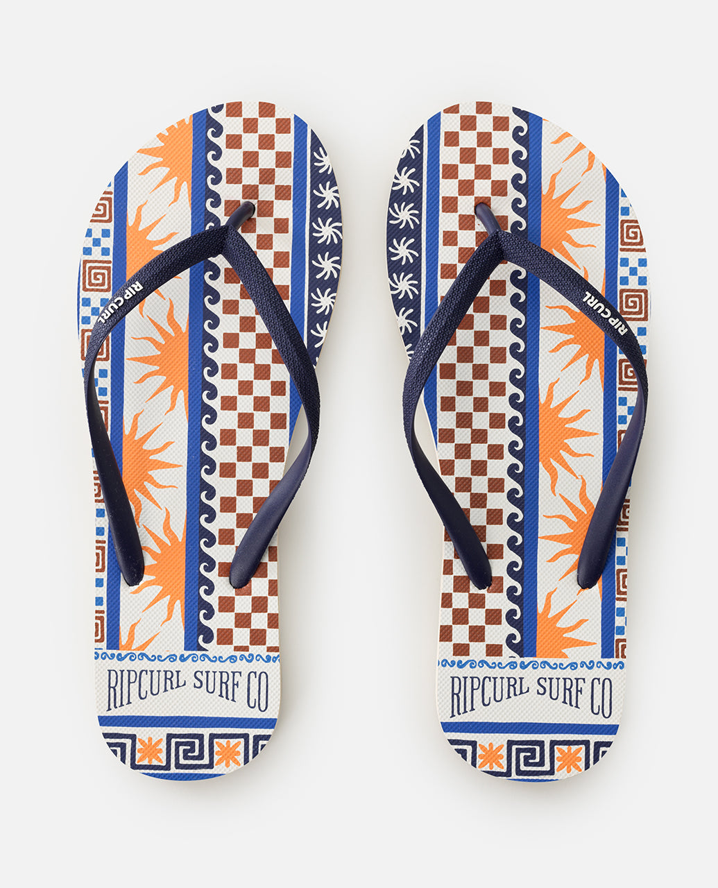 MIXED BLOOM OPEN TOE - dark blue
