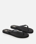 ICONS O SURF BLOOM OPEN TOE - black