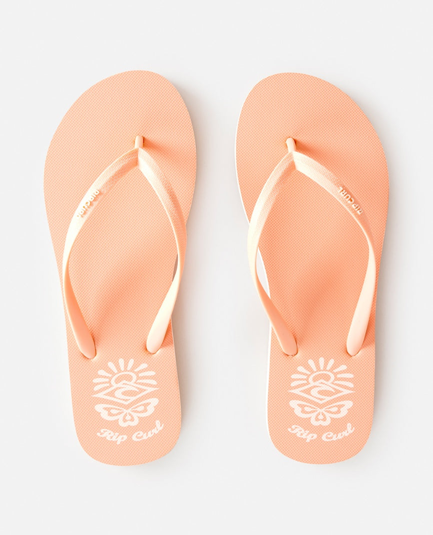 ICONS O SURF BLOOM OPEN TOE - peach
