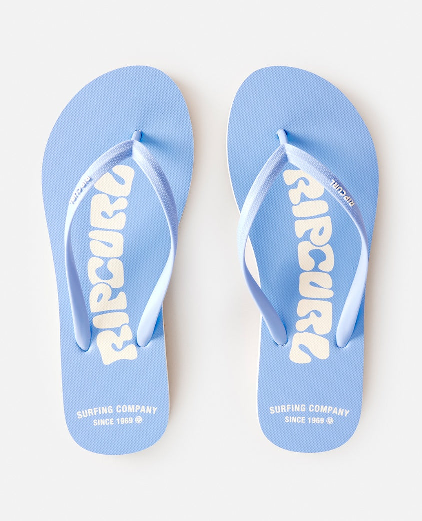 ICONS O SURF BLOOM OPEN TOE - mid blue