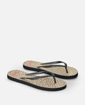 MIXED BLOOM OPN TOE - natural