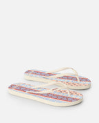 MIXED BLOOM OPN TOE - red