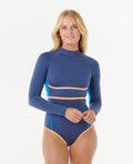 MIRAGE FUSION UPF SURFSUIT - blue