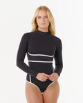 MIRAGE FUSION UPF SURFSUIT - black