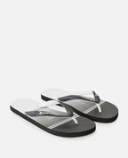 BREAKERS BLOOM OPEN TOE - black/grey