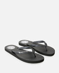 ICONS OF SURF BLOOM OPEN TOE - black/white