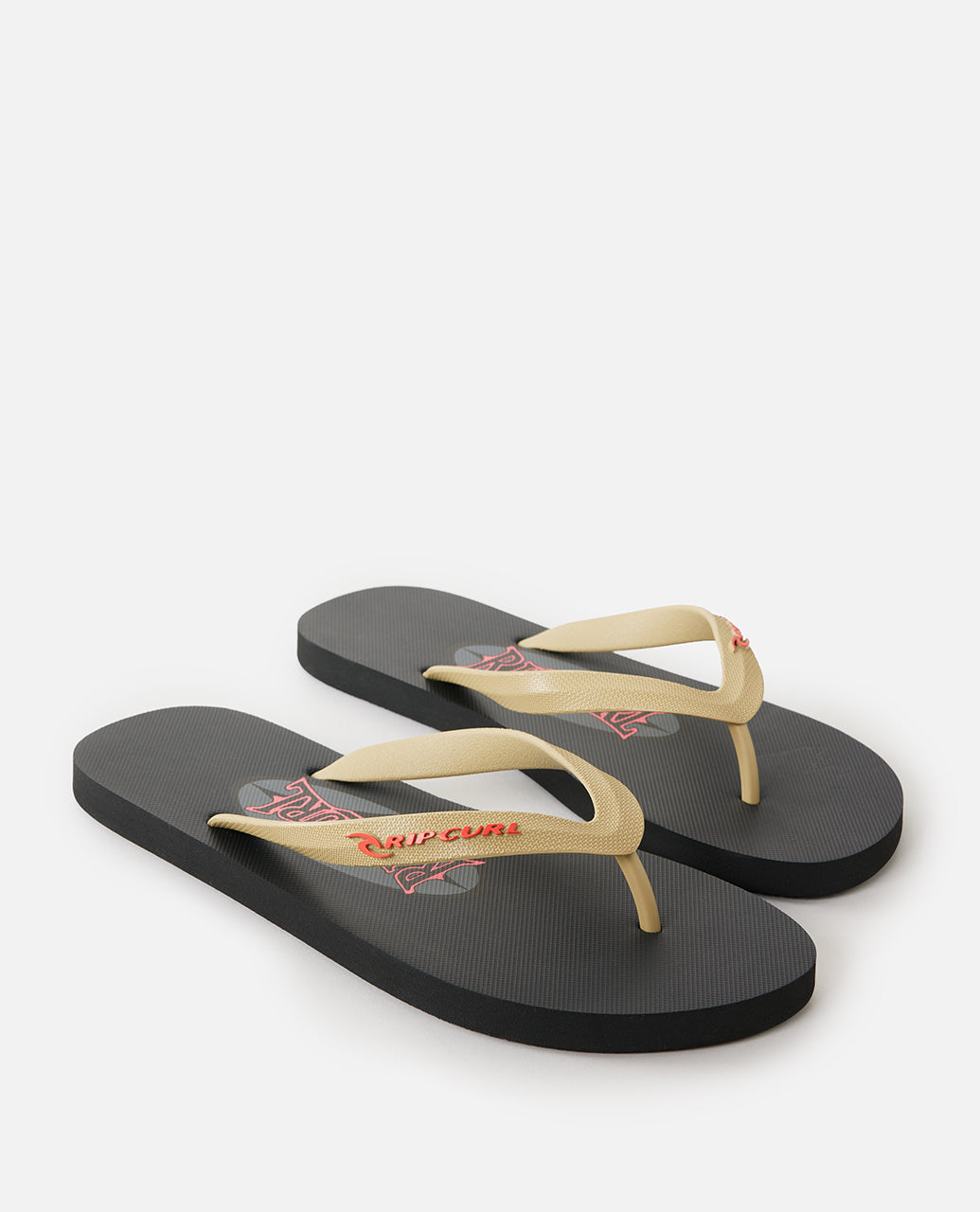 ICONS OF SURF BLOOM OPEN TOE - tan/black
