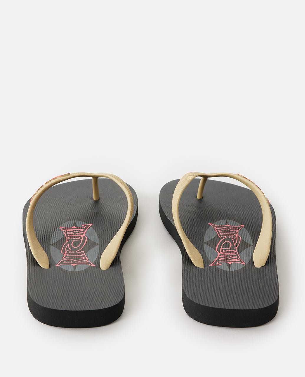 ICONS OF SURF BLOOM OPEN TOE - tan/black