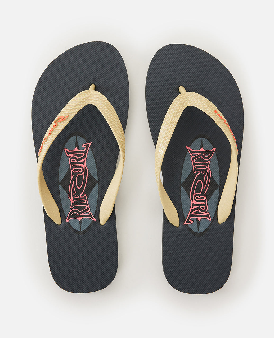 ICONS OF SURF BLOOM OPEN TOE - tan/black