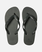 BRAND LOGO BLOOM OPEN TOE - black