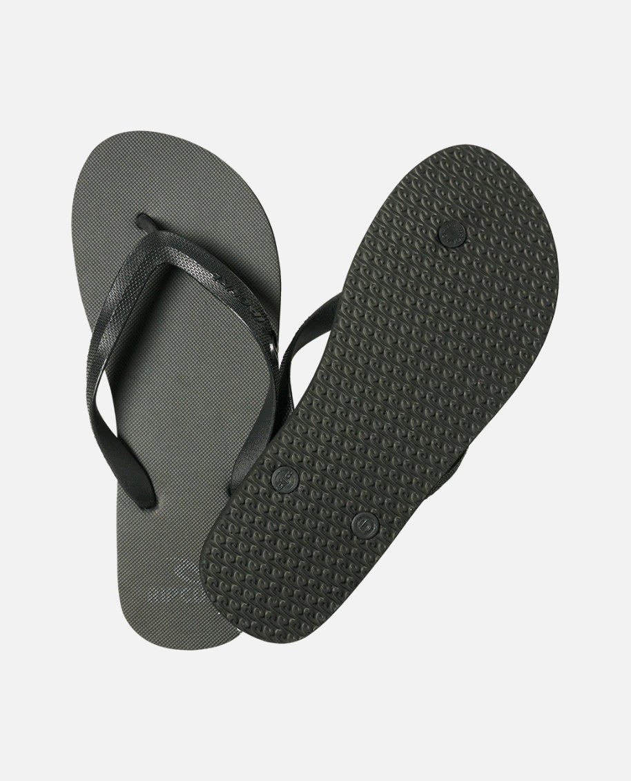 BRAND LOGO BLOOM OPEN TOE - black