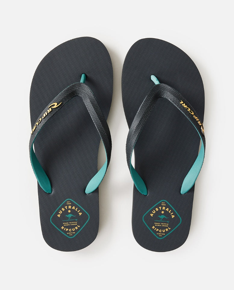 DESTO 2 BLOOM OPEN TOE - black/green
