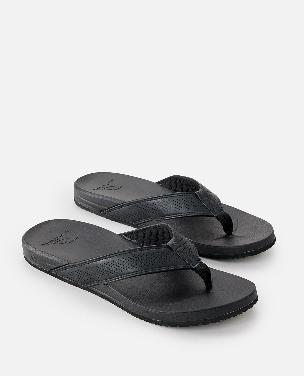 CHIBA BLOOM OPEN TOE - black
