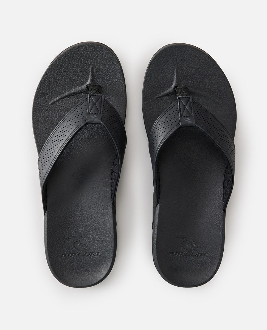 CHIBA BLOOM OPEN TOE - black
