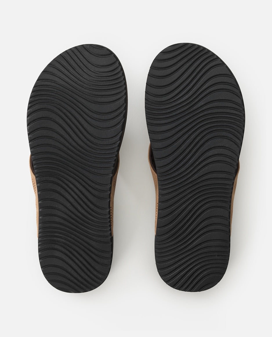 CHIBA BLOOM OPEN TOE - brown/black