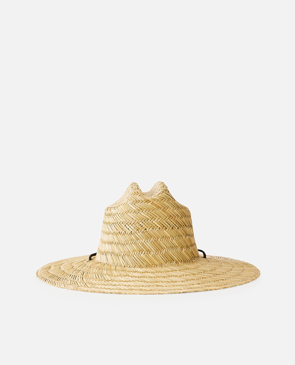 BRAND STRAW HAT - natural