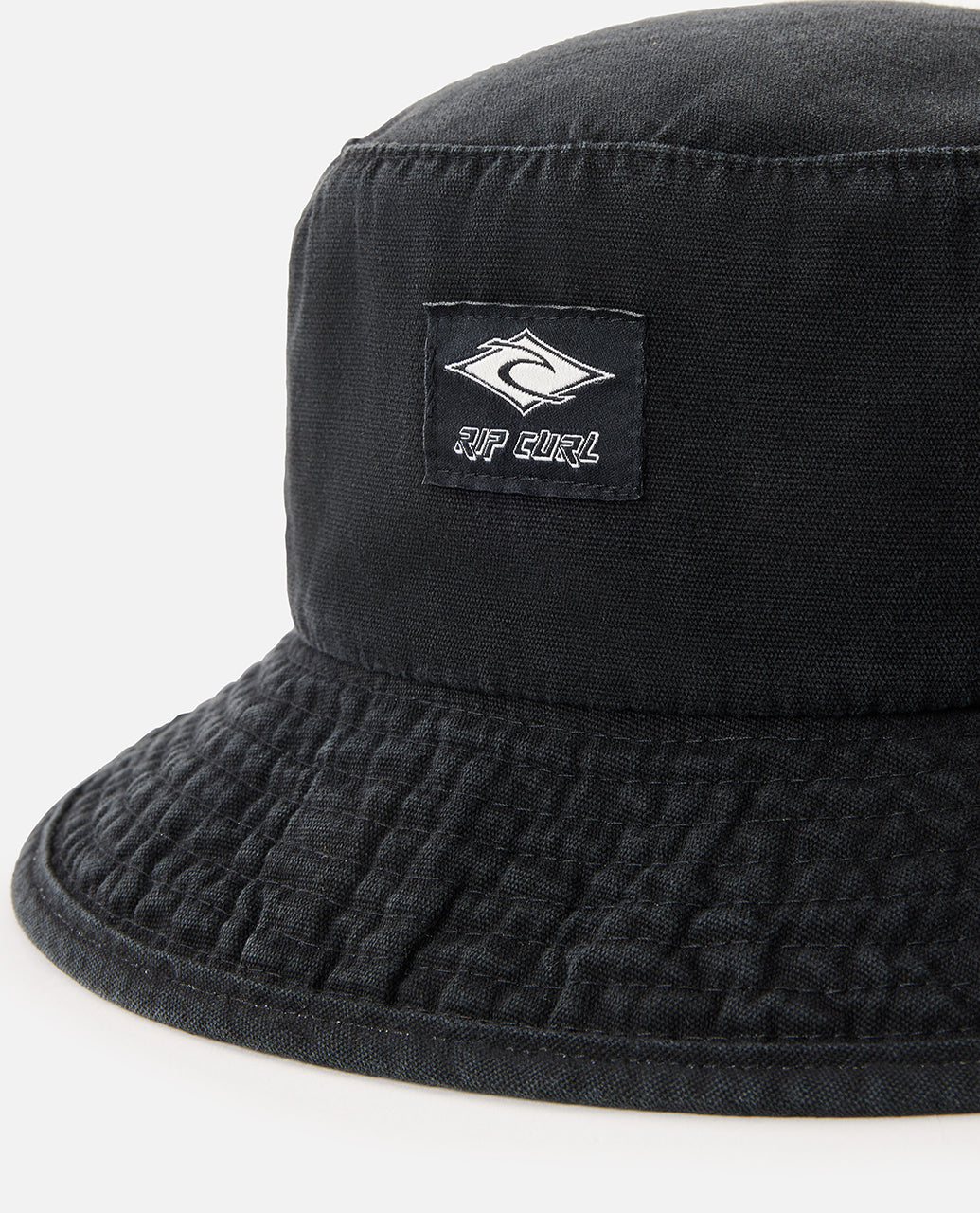 CLASSIC SURF MID BRIM HAT-BOY - black