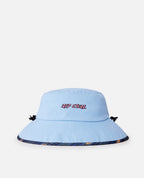COMBO MID BRIM HAT B - blue lagoon