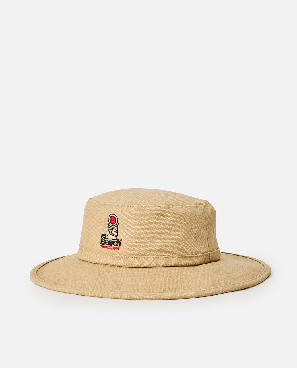 SEARCH CANVAS WIDE BRIM HAT - khaki