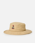 SEARCH CANVAS WIDE BRIM HAT - khaki
