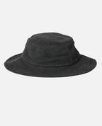 SEARCH CANVAS WIDE BRIM HAT - black
