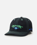 RAW ENERGY ART ADJ CAP - black