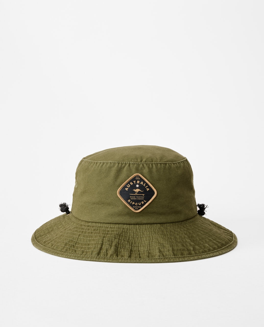 ROAD TRIPPIN MID BRIM HAT - olive