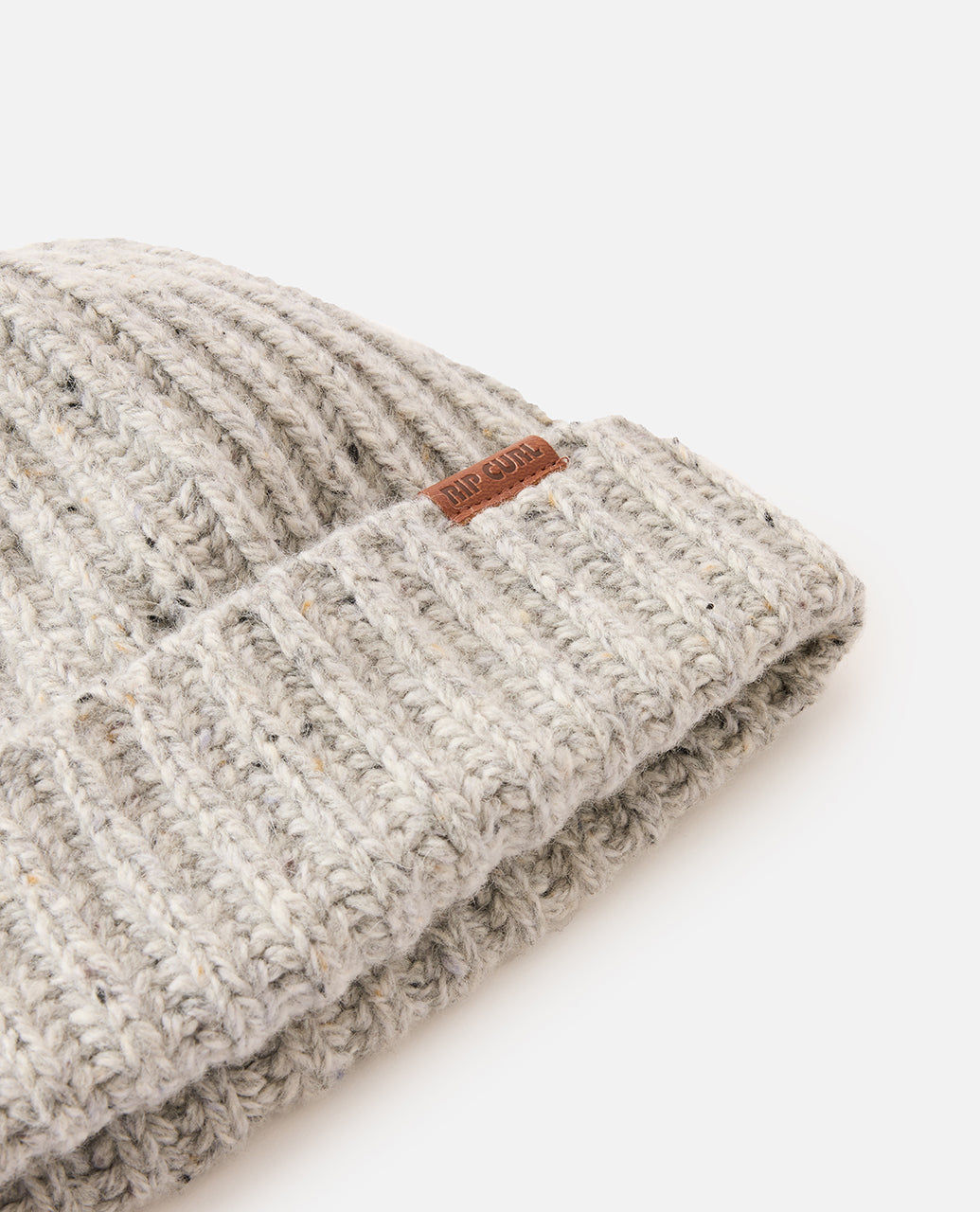 SURF REVIVAL WOOL REG BEANIE - grey heather