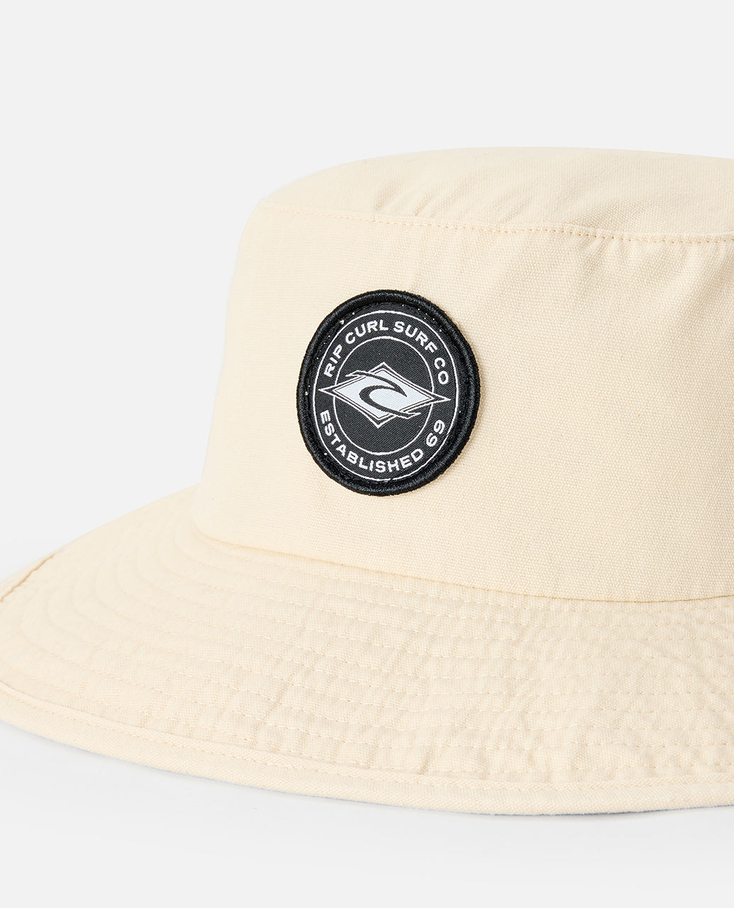 STAPLER WIDE BRIM HAT - bone
