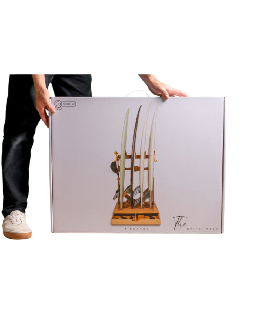 4 BOARDS SPIRIT RACK DISPLAY - no color