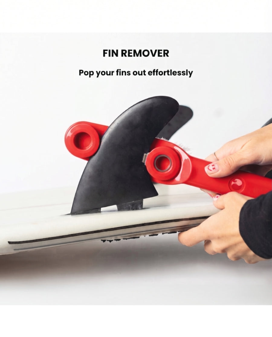 THE CLEAN FIN - red