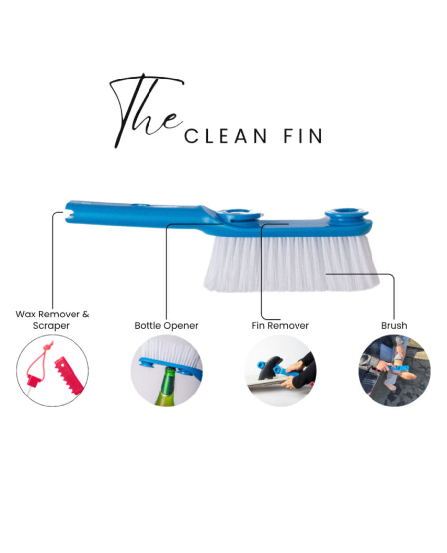 THE CLEAN FIN - blue