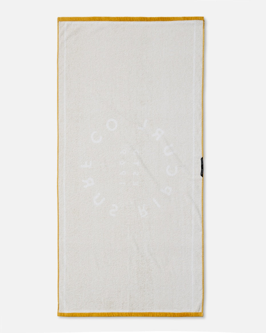 RE ENTRY TOWEL PROMO - mustard