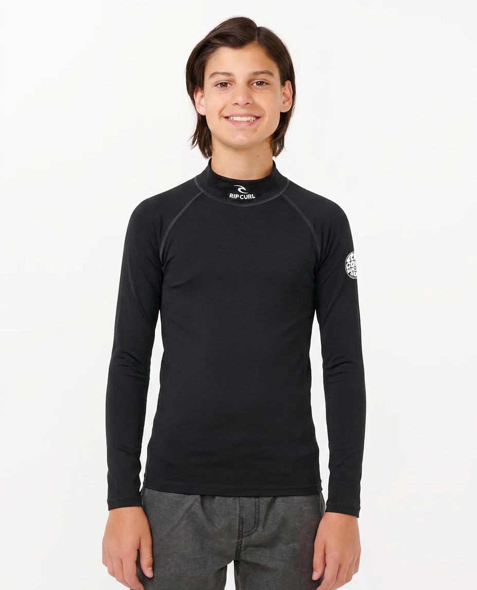 KIDS HI VIZ LS T - black