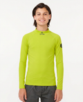 KIDS HI VIZ LS T - fluro green