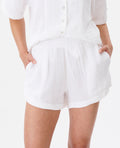 PREMIUM SURF SHORT - white