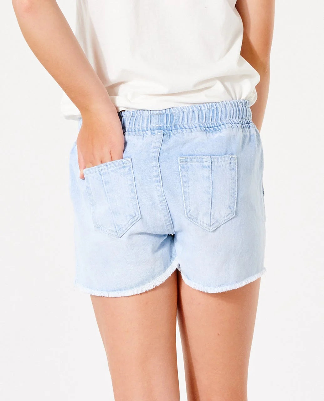 TARA SHORT - GIRL - blue ice