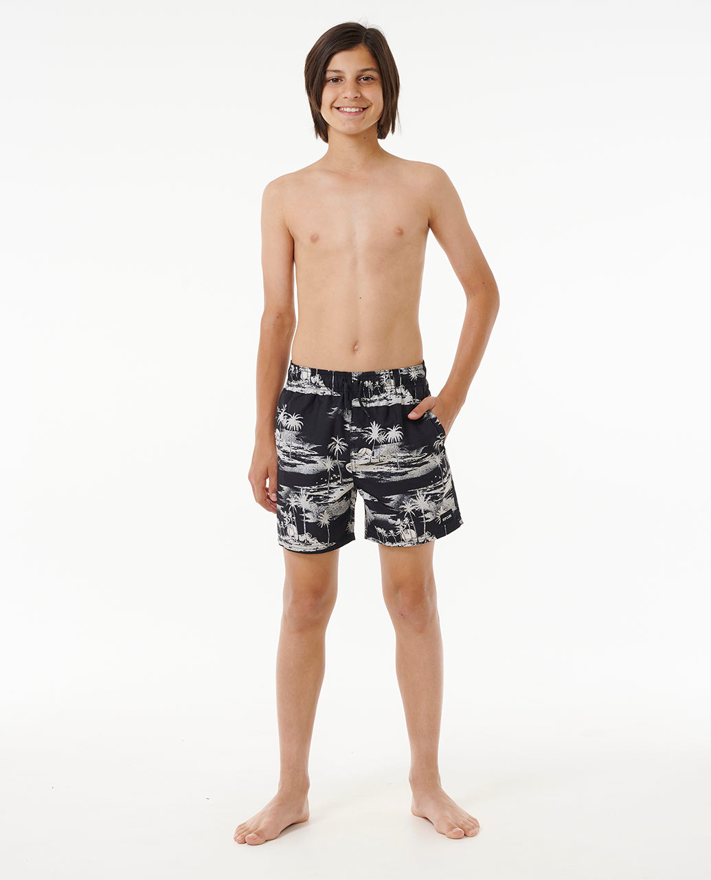 DREAMERS VOLLEY -BOY - black/white