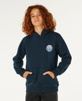 WETSUIT ICON HOOD-B - navy/white