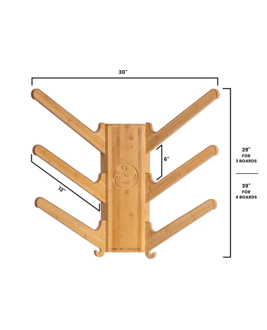 3 BOARDS SUN RACK DISPLAY - no color